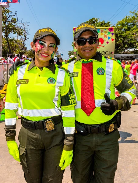 Přehlídka karneval festival Barranquilla Atlantico Kolumbie — Stock fotografie