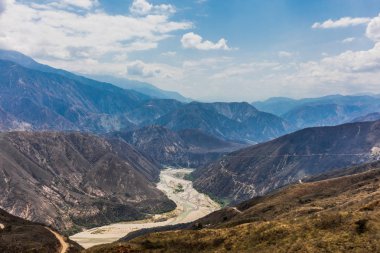 Chicamocha Kanyonu Mesa de Los Santos Santander Kolombiya