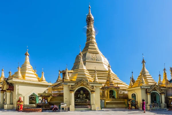 Sule Pagoda Yangon, Myanmar — Zdjęcie stockowe