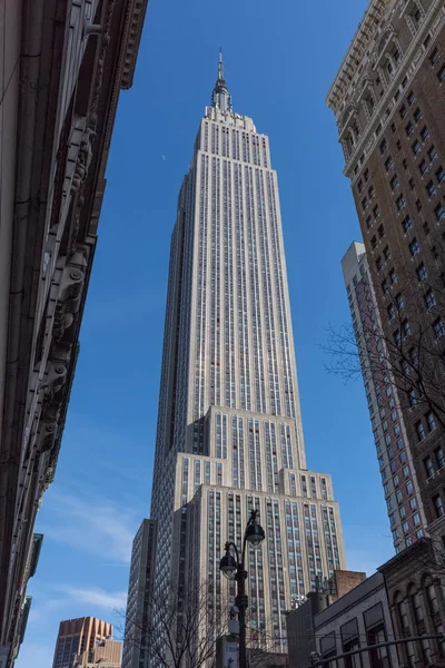 Empire staatsopbouw Manhattan bezienswaardigheden New York City Verenigde Staten — Stockfoto