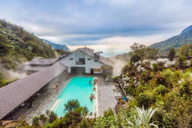 hot springs Hotel Spa Los Termales  Caldas Colombia clipart