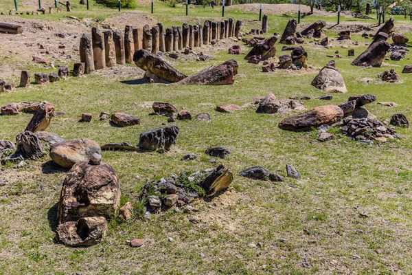 El Infiernito Villa de Leyva Boyaca Colombia — Foto Stock