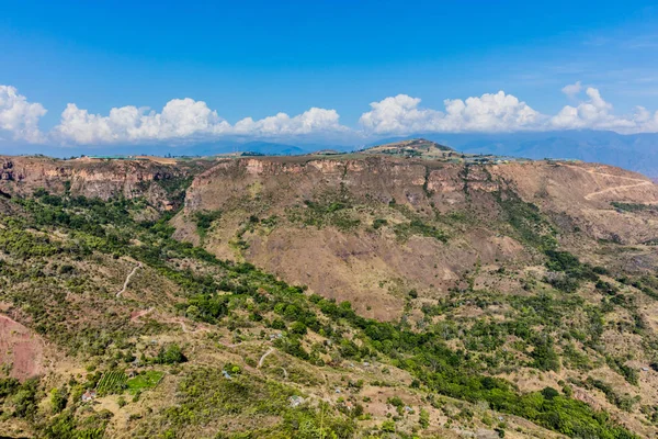Chicamocha Canyon Mesa de Los Santos Santander Kolumbia — Stock Fotó