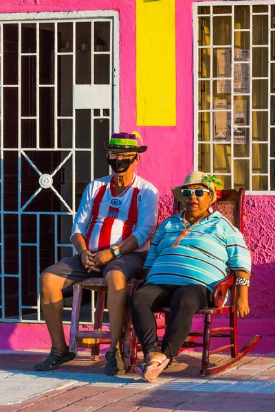 Karnevalové slavnosti Barranquilla Atlantico Kolumbie — Stock fotografie