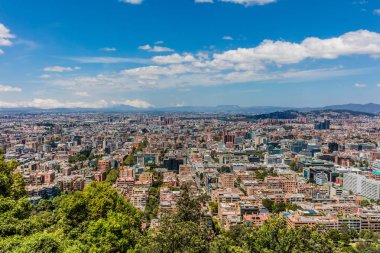 Bogota manzarası cityscape Kolombiya