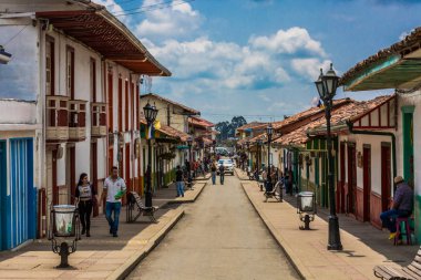 Salento streets  Quindio Colombia
