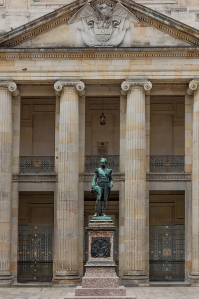 Kongressen de la Republica nationalkongressen Bolivar plaza La Cand — Stockfoto