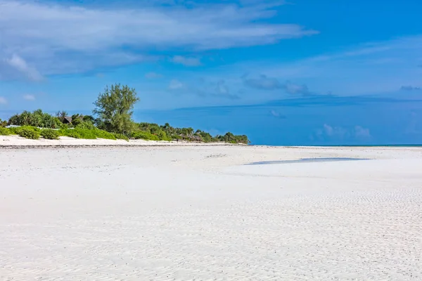 Muyuni White písečná pláž Unguja Zanzibar Island Tanzanie východní Afrika — Stock fotografie
