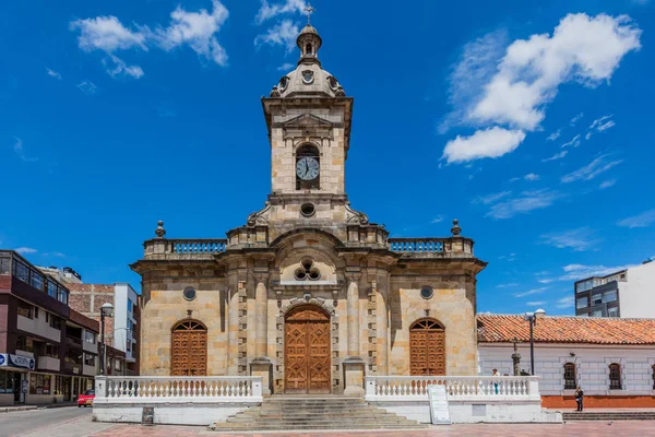 San Miguel Arcangel Church Paipa Boyaca Colombia — Stock Photo, Image