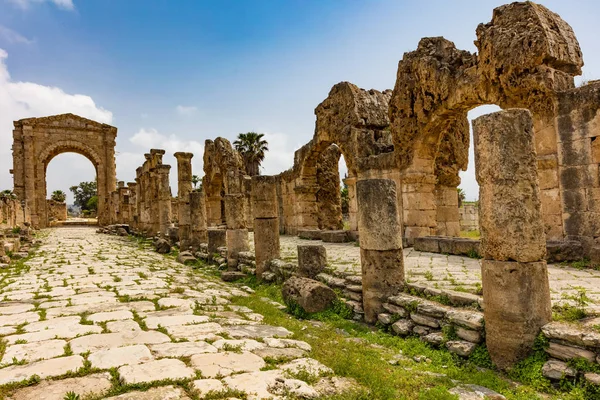 Археологический объект Аль-Басс Тир-Сур — стоковое фото