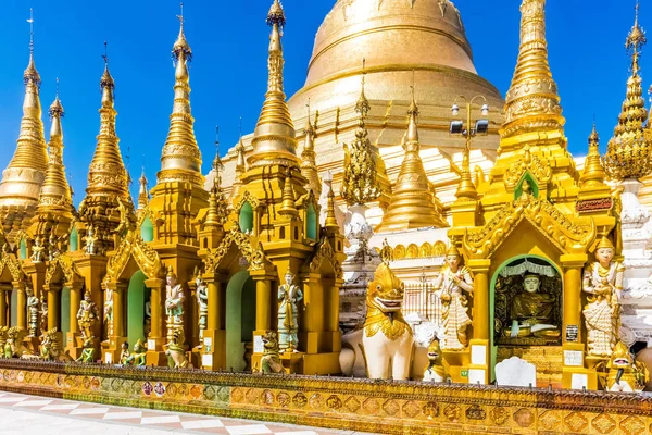 Shwedagon-Pagode Yangon in Myanmar — Stockfoto