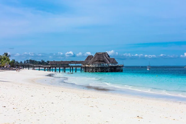 Kendwa strand Unguja Zanzibar eiland Tanzania Oost Afrika — Stockfoto