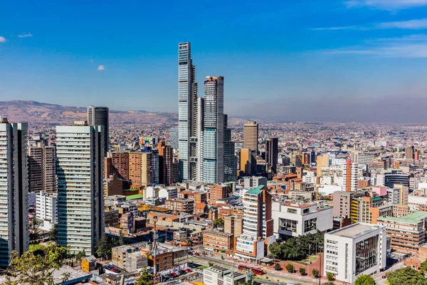 Bogota skyline stadtbild kolumbien — Stockfoto