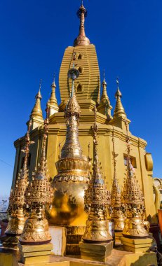 Mimari ayrıntılar Mount Popa Myanmar