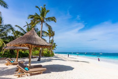 Kendwa Beach Unguja Zanzibar Tanzanya Doğu Afrika