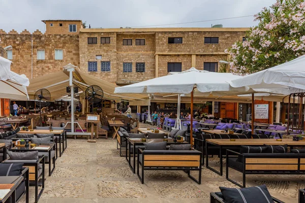 Éttermek régi Souk Byblos Jbeil, Libanon Stock Kép