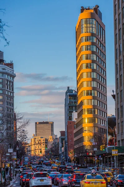 Tribeca straten Manhattan Bezienswaardigheden New York City Verenigde Staten — Stockfoto