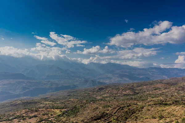 Chicamocha Canyon Mesa de Los Santos Santander Colombia — Foto Stock