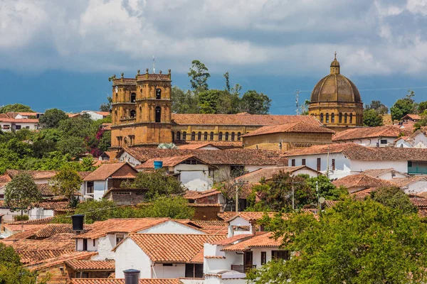 Barichara Skyline városkép Santander Kolumbia — Stock Fotó