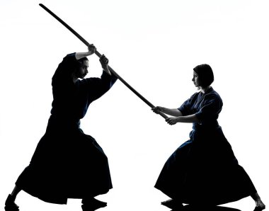 Laido Katori beyaz arka plan gölge izole Ryu