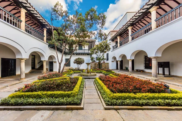 Patio La Candelaria Bogotà Colombia — Foto Stock