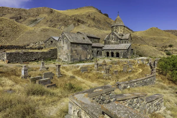 Vorotnavank Kilisesi Vorotan Syunik Ermenistan dönüm noktası — Stok fotoğraf