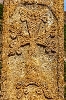 Khachkar Ardvi manastırı Doğu Avrupa 'da Lorri Ermenistan' ın dönüm noktası