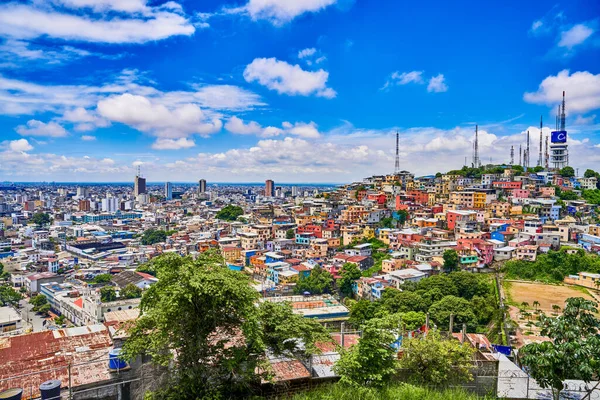 Guayaquil Paisaje urbano de Ecuador hito —  Fotos de Stock