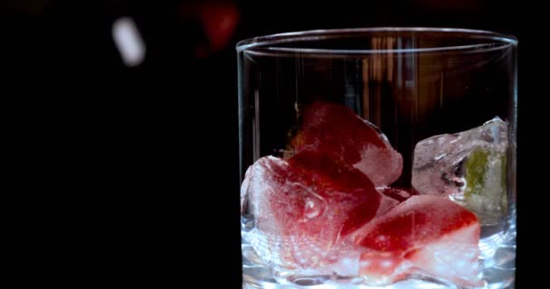 Barman Barman Prepara Várias Bebidas Coquetéis Para Uma Festa Bar — Vídeo de Stock