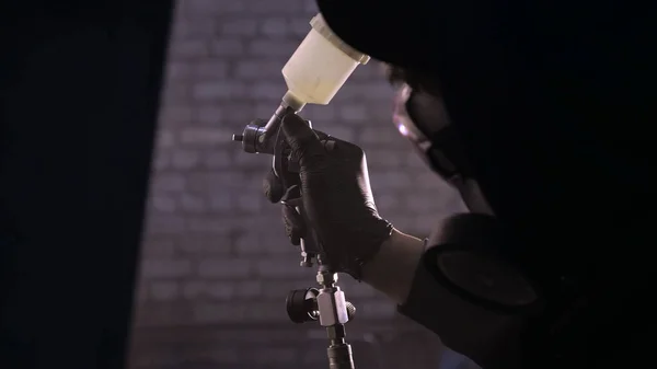 London England 2018 Ingeniero Aprendiz Que Utiliza Dispositivo Medición