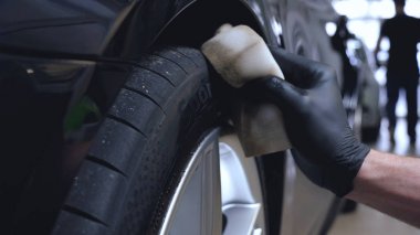 Profesyonel kaplama seramik tekerlekler ve lastik, boya için sprey tabanca, araba servisi, dükkan, yıkama.