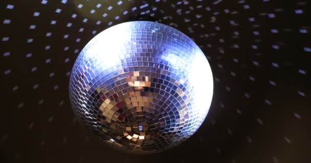 Discoball Disco Clubbing Musik Nachtclub — Stockvideo