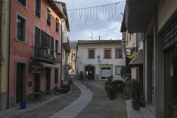 Castelnuovo Garfagnana Italy February 2018 Street Castelnuovo Garfagnana Italy — Stock Photo, Image