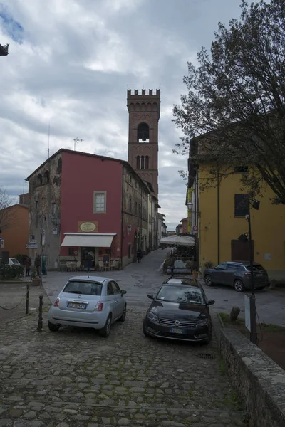 Een Straat City Van Montecarlo Italië — Stockfoto