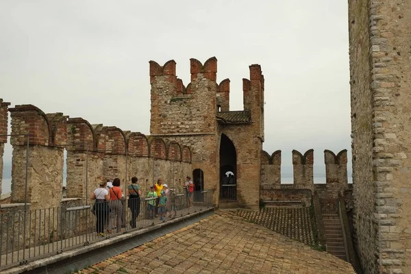 シルミオーネ イタリア 2013 イタリア シルミオーネ 中世の要塞 — ストック写真
