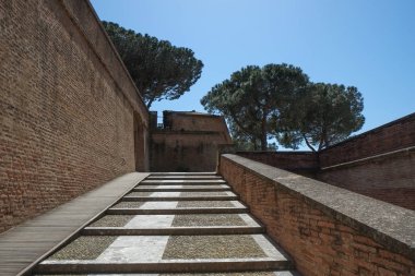 Merdiven Perpignan Mayorka'da krallarının Sarayı