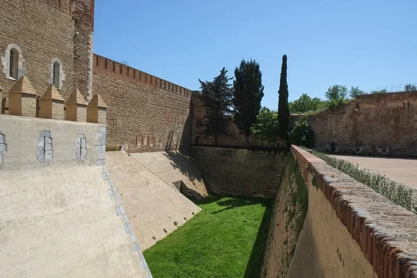 Het Paleis Van Koningen Van Mallorca Perpignan — Stockfoto