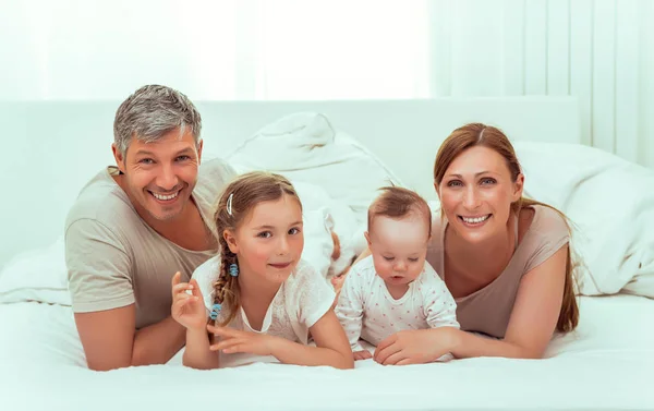 Family morning — Stock Photo, Image