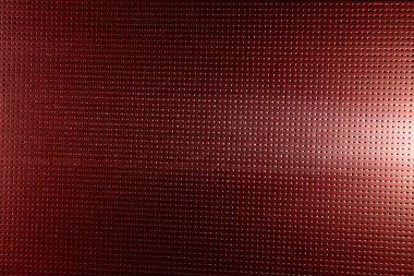 Siyah nokta ve beyaz bir parlaklık ile kırmızı arka plan