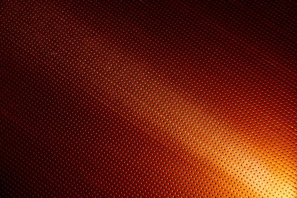 Diagonaler Strahl Gelber Farbe Auf Orangefarbenem Hintergrund Einem Punkt — Stockfoto