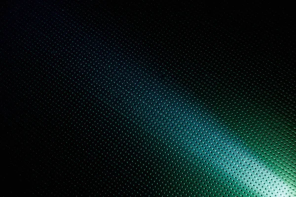 Diagonal Ljusa Ljusstråle Blå Bakgrund Punkt Med Övergången Till Blackout — Stockfoto