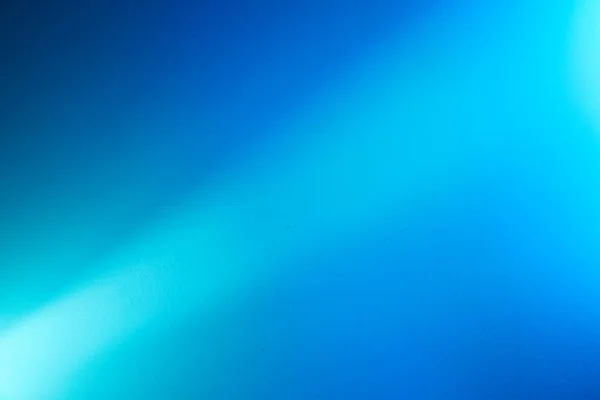 Diagonale Turchese Raggio Luminoso Luce Uno Sfondo Azzurro — Foto Stock