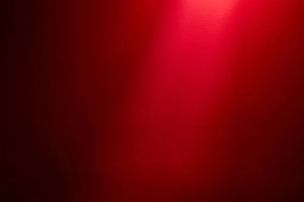 Rayon Lumière Rouge Clair Sur Fond Rouge Foncé Finement Texturé — Photo