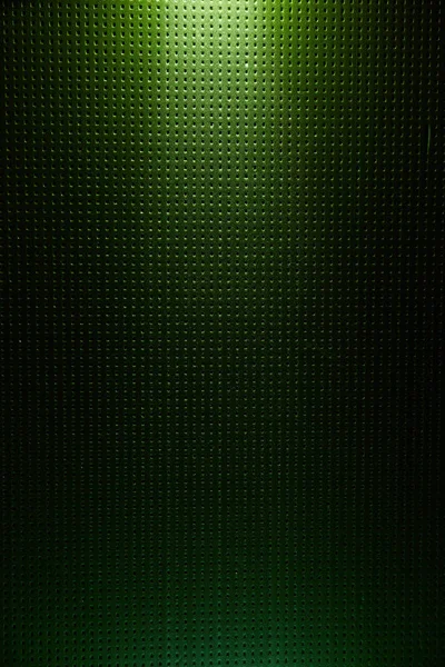 Hellgrüner Kurzer Lichtstrahl Auf Grünem Hintergrund Einem Punkt — Stockfoto