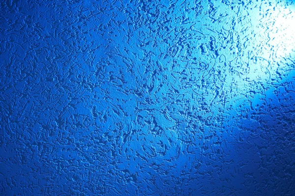 Luminoso Raggio Luce Bianco Uno Sfondo Strutturale Azzurro — Foto Stock