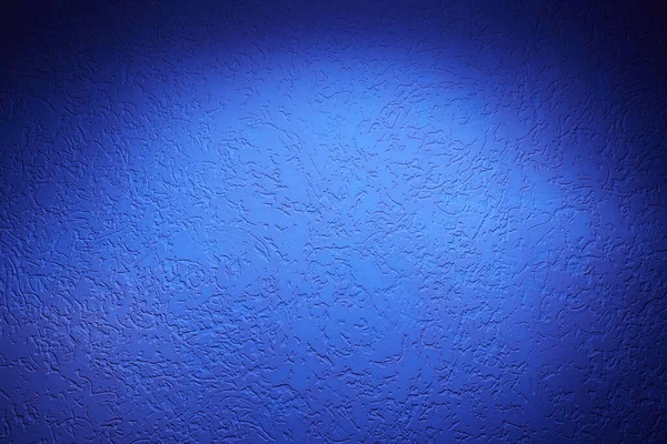 Volumetric light blue cloud of light on a semi-blurred gradient blue background