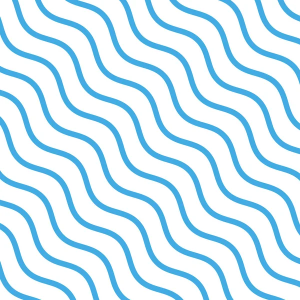 Векторная Иллюстрация Синие Волны Белом Фоне Волнистая Текстура Элементы Дизайна Векторная Графика