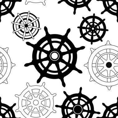 Direksiyon ile deniz seamless modeli