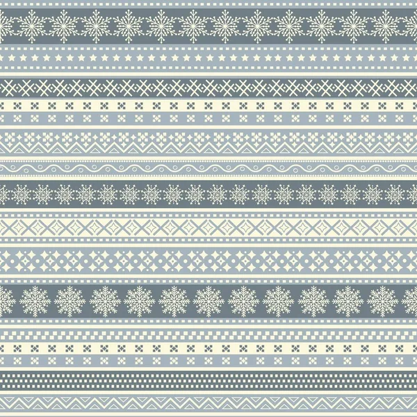 Christmas sömlös dekorativa mönster — Stock vektor
