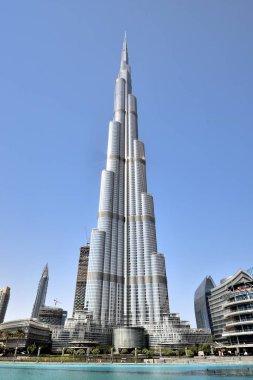 Dubai, Birleşik Arap Emirlikleri - Ocak 2017: dünyanın en yüksek binası